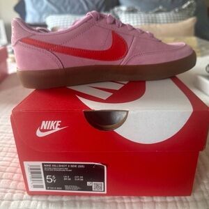 Nike Killshot 2 Pink with Red Swoosh